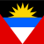 Antigua y Barbuda Flag