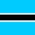 Botsuana Flag