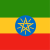Etiopía Flag