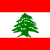 Líbano Flag