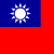 Taiwán Flag