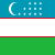 Usbekistan Flag