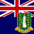 Islas Vírgenes Británicas Flag